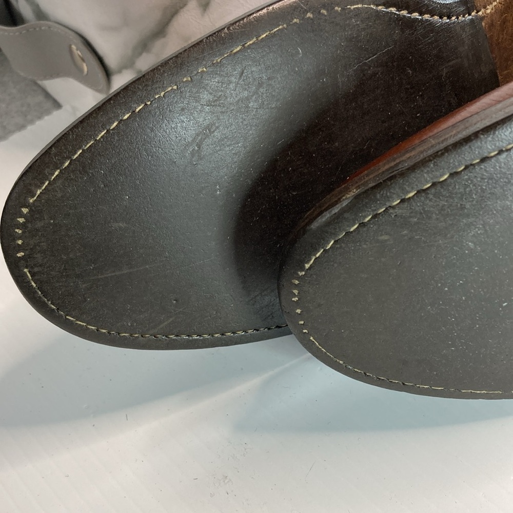 Vintage Florsheim Imperial 93602 8.5 men’s brown wingtip lace up shoes. Box 1 - Picture 10 of 10